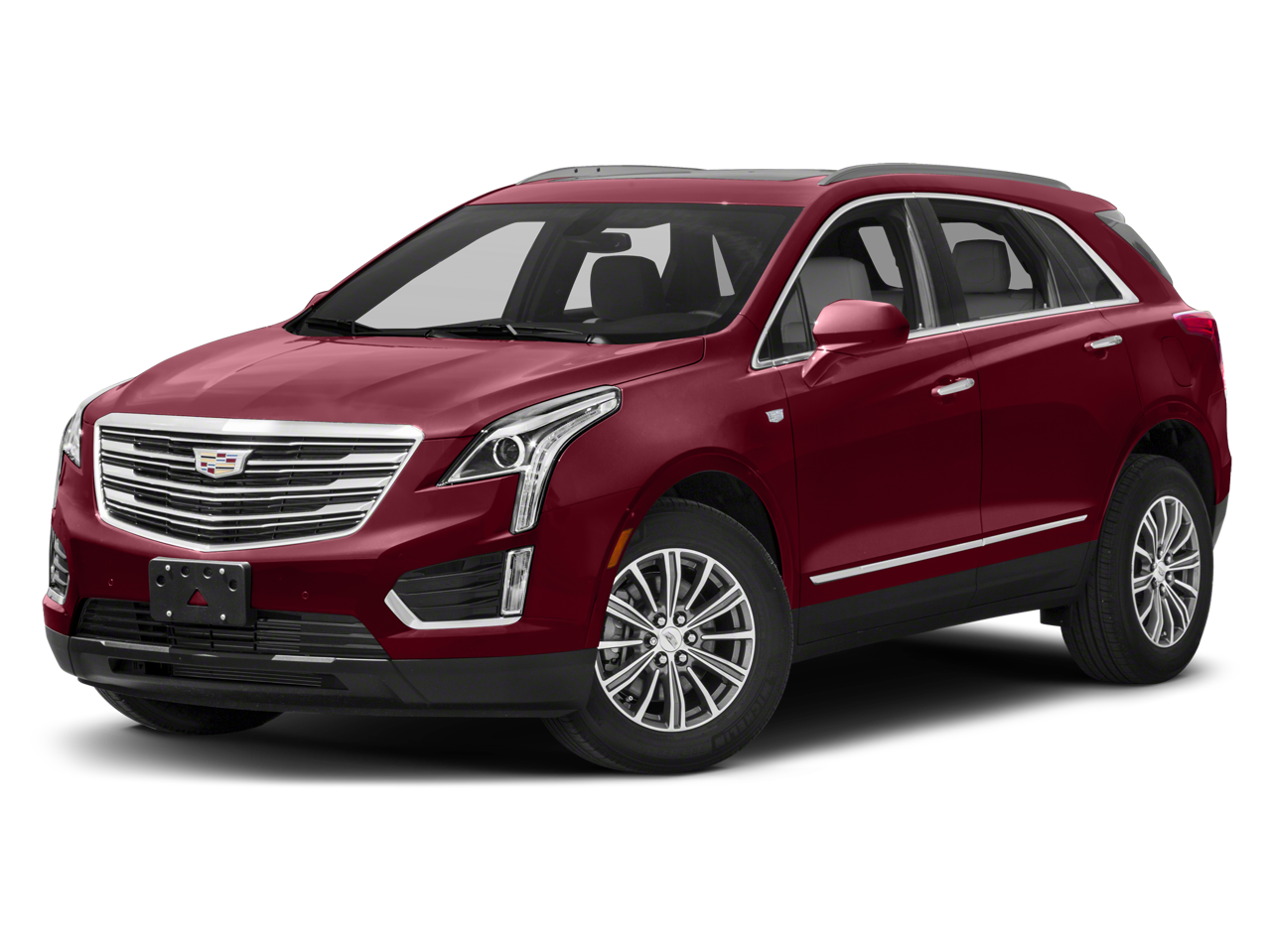 2019 Cadillac XT5 Luxury FWD in Mary Kay Pearl - Exclusive Paint — front three-quarter view