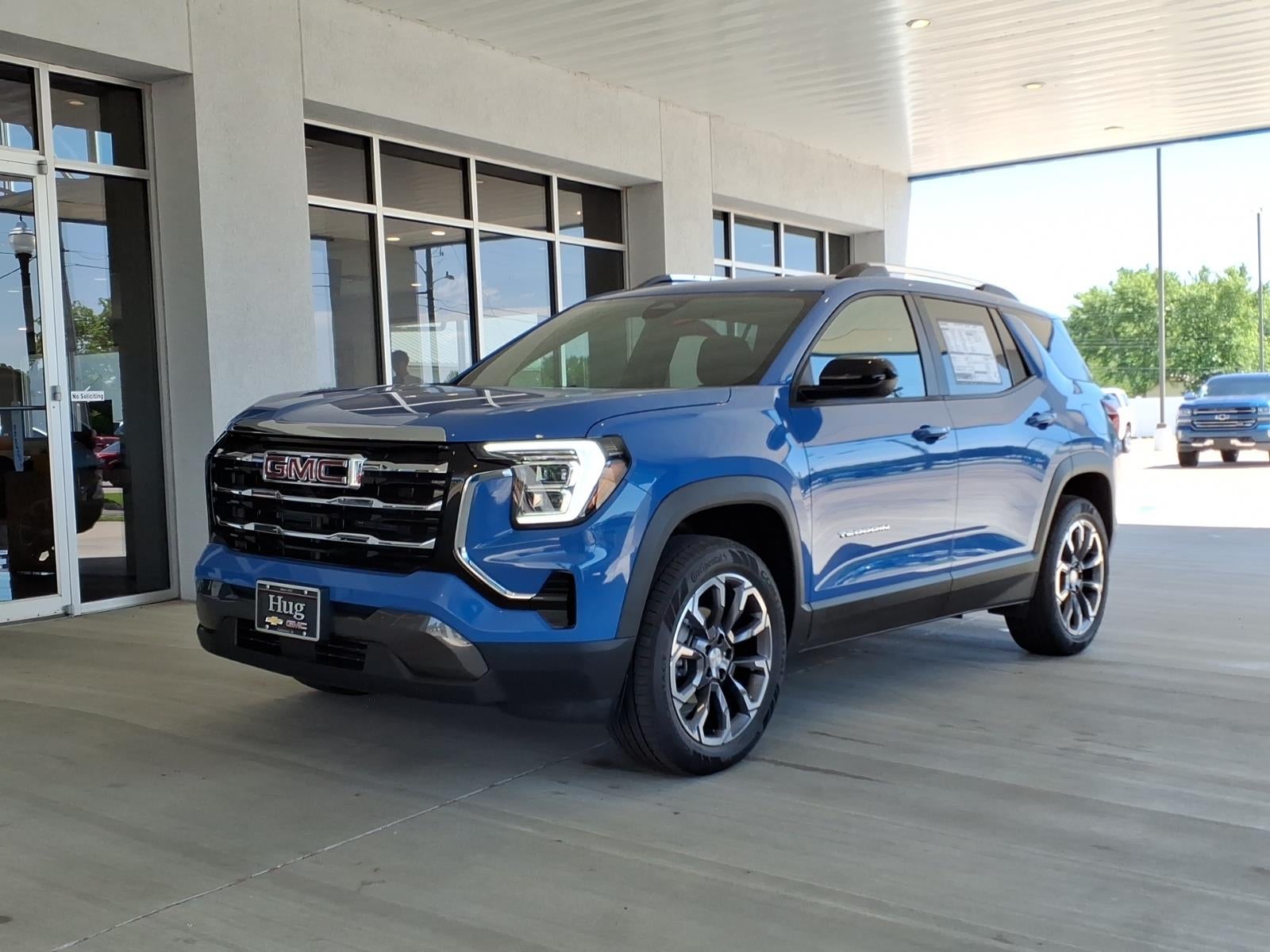 2026 GMC Terrain Elevation in Rapids Metallic — front three-quarter view